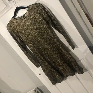 Michael Kors Gold and Black dress